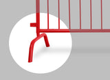 Replacement Feet for Heavy Duty Steel Barricade - Angry Bull Barricades - Crowd Control Warehouse
