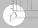 Replacement Feet for Heavy Duty Steel Barricade - Angry Bull Barricades - Crowd Control Warehouse