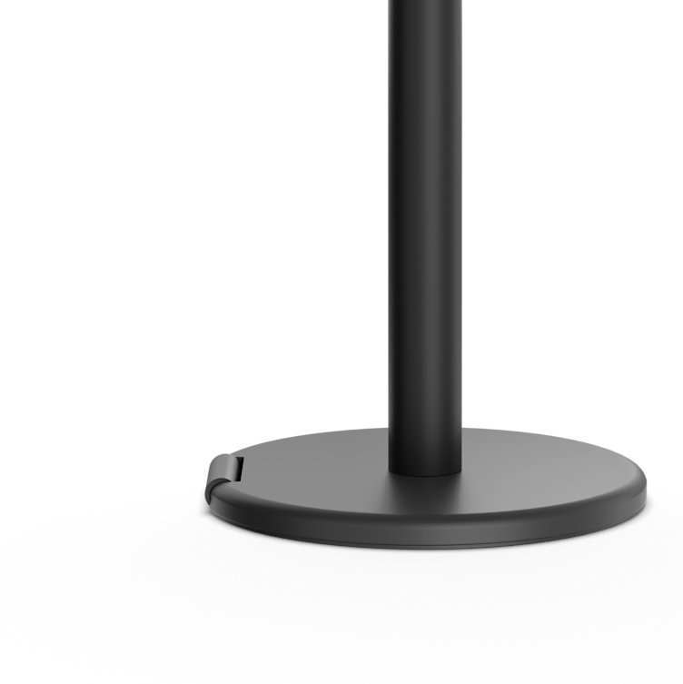 Replacement Stanchion Rolling Base - Montour Line MSE630/ME630/ME650/ME630D - Crowd Control Warehouse