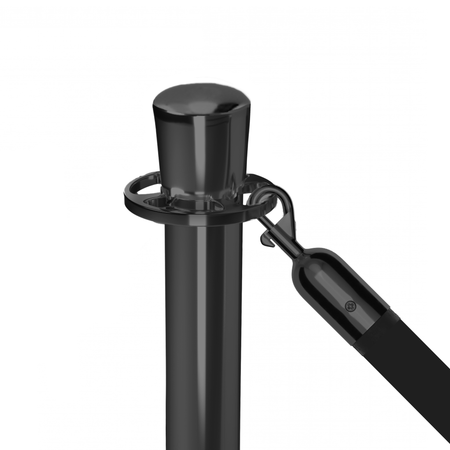 Replacement Tops for Rope Barrier Stanchion Posts - Crowd Control Warehouse