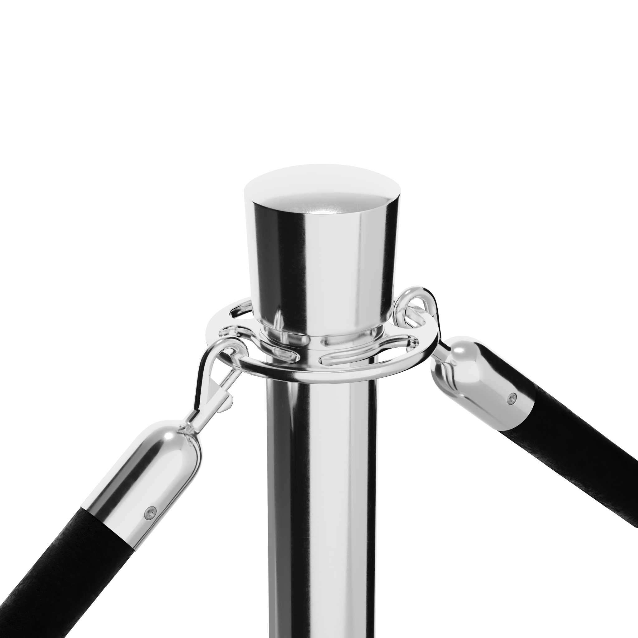 Replacement Tops for Rope Barrier Stanchion Posts - Crowd Control Warehouse