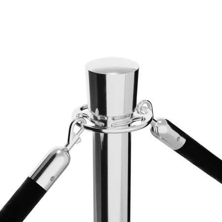 Replacement Tops for Rope Barrier Stanchion Posts - Crowd Control Warehouse