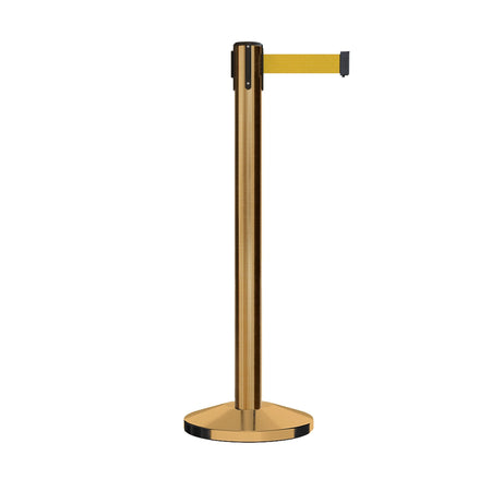 Retractable Belt Barrier Stanchion, 16 Ft. Belt - CCW Series RBB - 150 - Crowd Control Warehouse