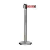 Retractable Belt Barrier Stanchion, 16 Ft. Belt - CCW Series RBB - 150 - Crowd Control Warehouse
