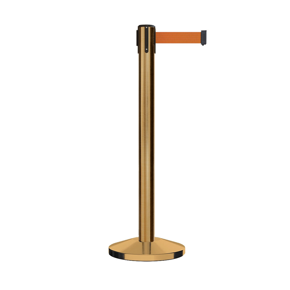 Retractable Belt Barrier Stanchion, 16 Ft. Belt - CCW Series RBB - 150 - Crowd Control Warehouse