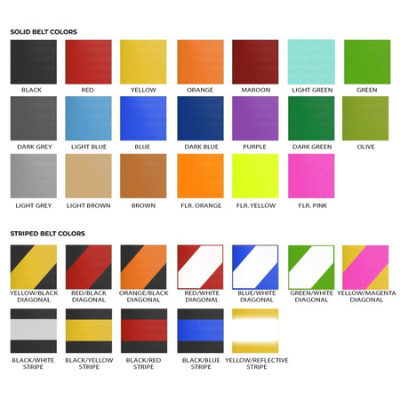 Retractable Belt Barrier Stanchion, Cast Iron Base Base, Red Post, 35 ft Belt - Montour Line MSI760 - Crowd Control Warehouse