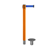 Retractable Belt Barrier Stanchion, Removable Base, 14 ft Belt - Montour Line MX650R - Crowd Control Warehouse