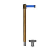 Retractable Belt Barrier Stanchion, Removable Base, 16 ft Belt - Montour Line MX650R - Crowd Control Warehouse