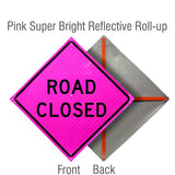 Roll Up Incident Warning Signs - Crowd Control Warehouse