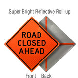 Roll Up Traffic Control Signs, 48 in. x 48 in. - Crowd Control Warehouse