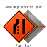 Roll Up Traffic Control Signs, 48 in. x 48 in. - Crowd Control Warehouse