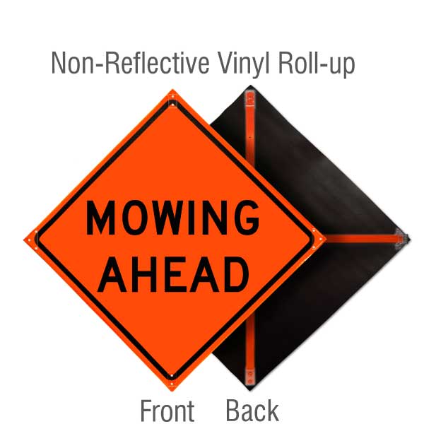 Roll Up Traffic Control Signs, 48 in. x 48 in. - Crowd Control Warehouse