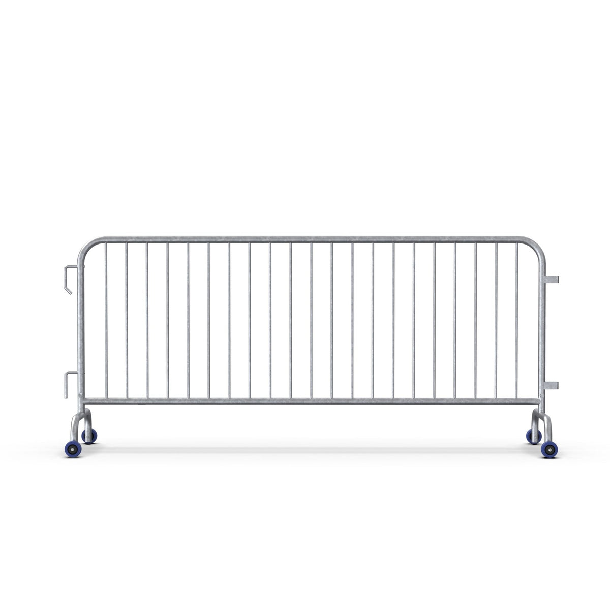 Roller Feet for Interlocking Steel Barricades - Crowd Control Warehouse