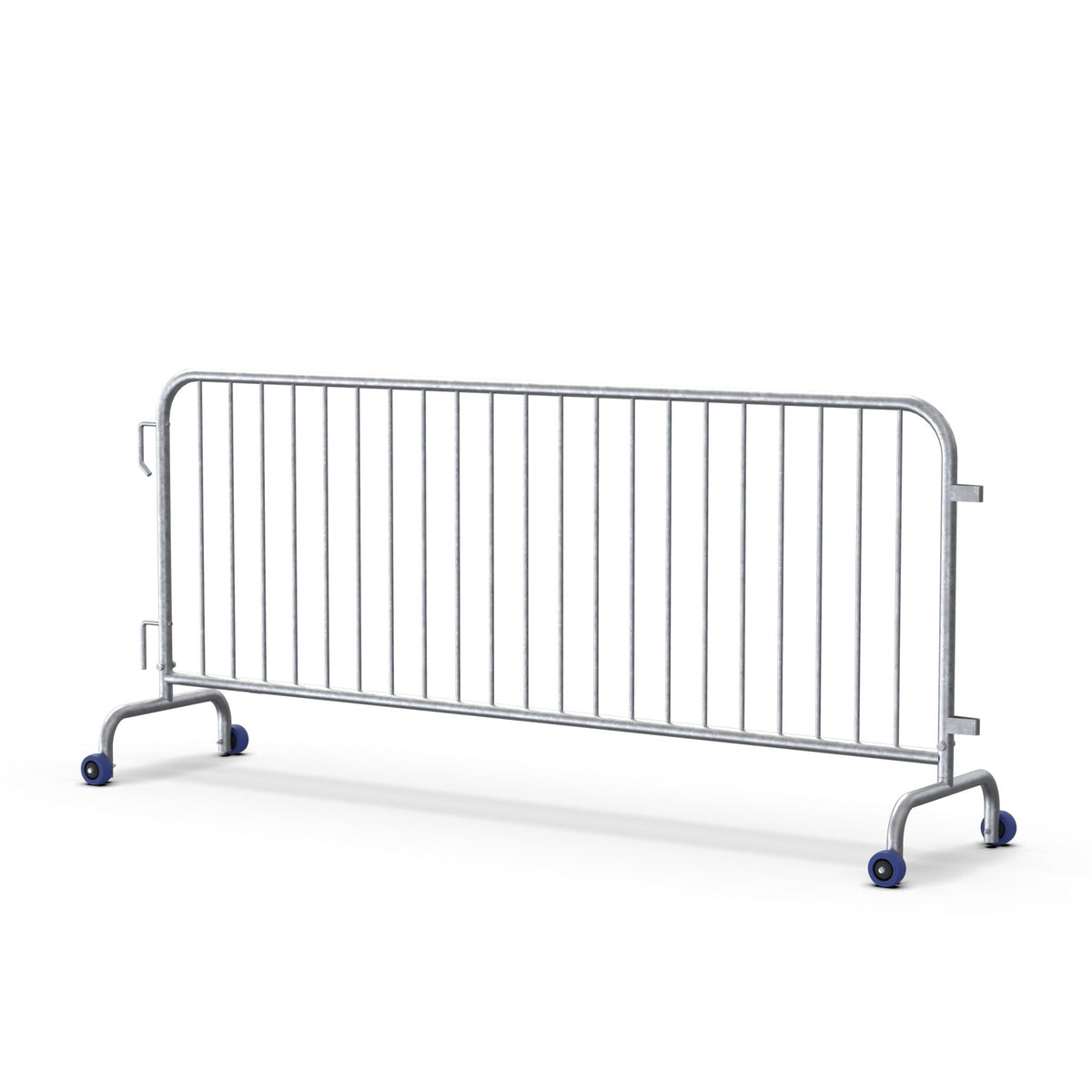 Roller Feet for Interlocking Steel Barricades - Crowd Control Warehouse