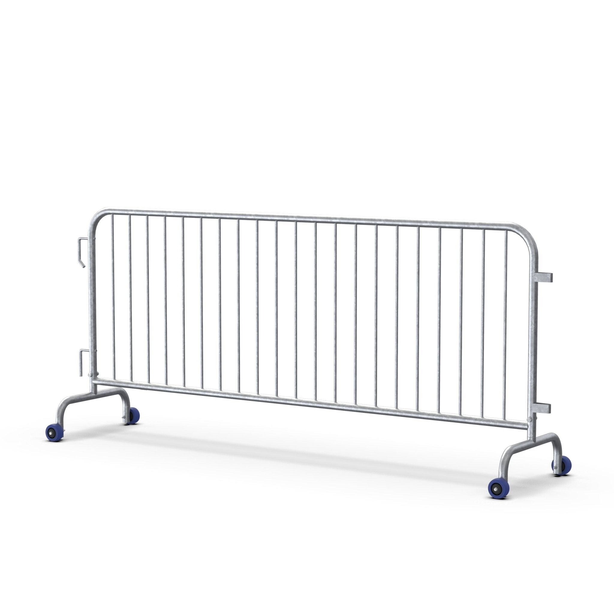 Roller Feet for Interlocking Steel Barricades - Crowd Control Warehouse