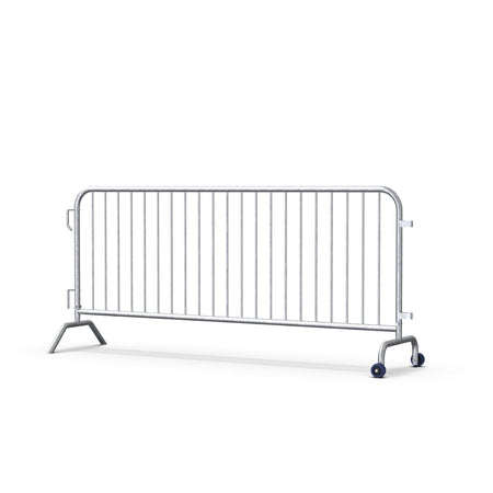 Roller Feet for Interlocking Steel Barricades - Crowd Control Warehouse