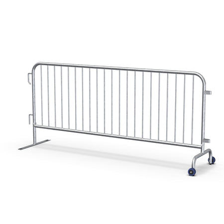 Roller Feet for Interlocking Steel Barricades - Crowd Control Warehouse