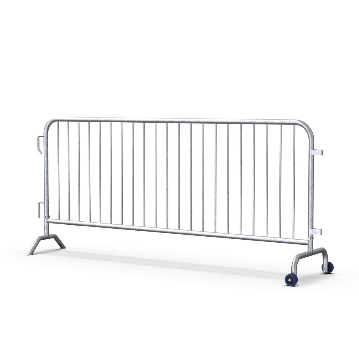 Roller Feet for Interlocking Steel Barricades - Crowd Control Warehouse