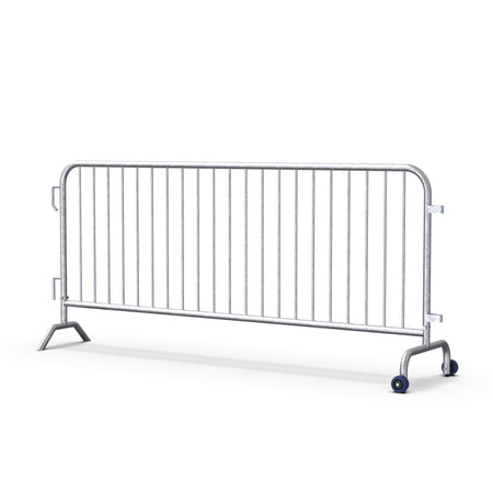 Roller Feet for Interlocking Steel Barricades - Crowd Control Warehouse