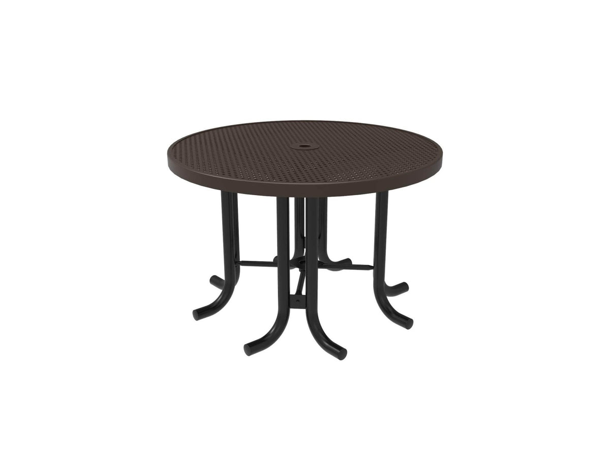 Round Patio Table - Circular Pattern - Crowd Control Warehouse