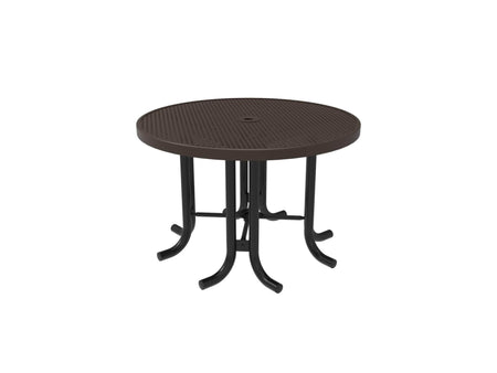 Round Patio Table - Circular Pattern - Crowd Control Warehouse