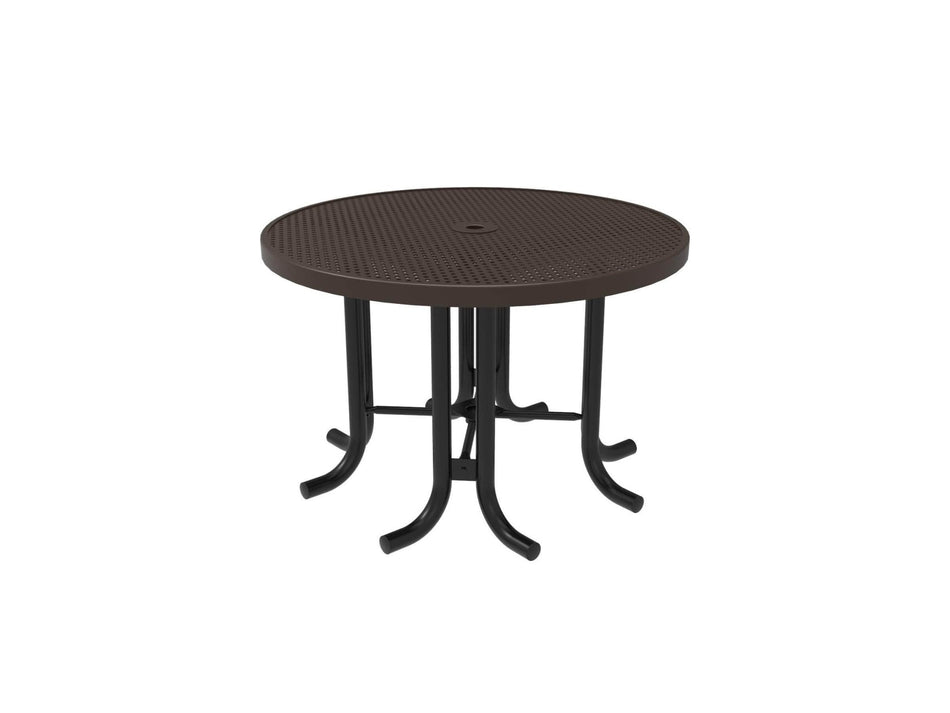 Round Patio Table - Circular Pattern - Crowd Control Warehouse