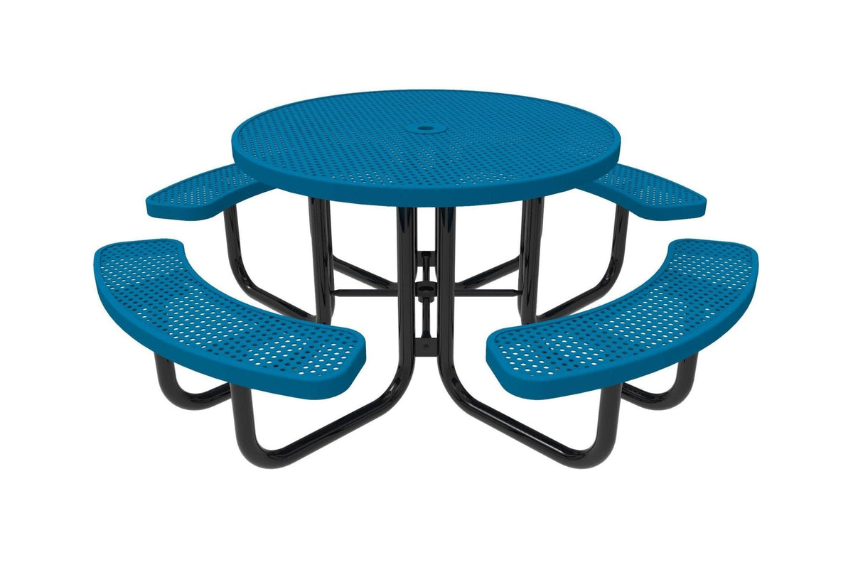 Round Portable Table - Circular Pattern - Crowd Control Warehouse