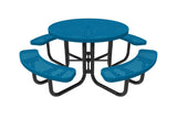 Round Portable Table - Circular Pattern - Crowd Control Warehouse