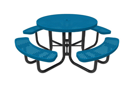 Round Portable Table - Circular Pattern - Crowd Control Warehouse