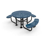 Round Portable Table - Circular Pattern - Crowd Control Warehouse