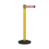 Safety Retractable Belt Barrier, 12 Ft. Belt - CCW Series RBB - 100 - Crowd Control Warehouse