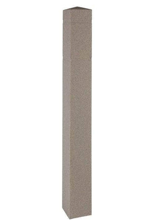 BollardGard Bollard Covers - 6.5 in. Square Granite Colors