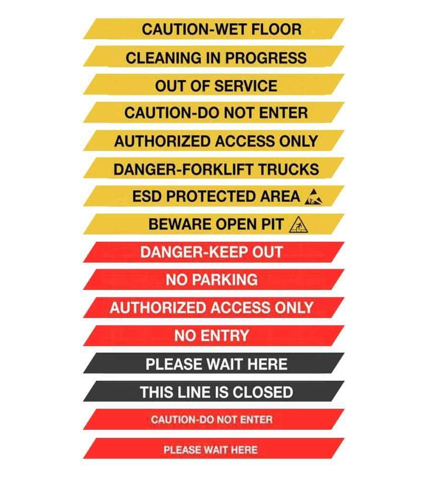 Set of (10) CCW Series RBB - 100 Retractable Belt Barriers - 13 Ft. Belt - Crowd Control Warehouse