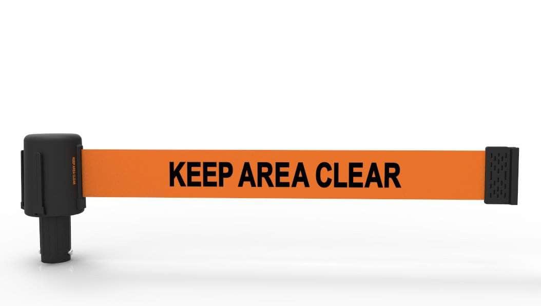 Set of 5 Banner Stakes PLUS Line 15 ft Belt Heads - Crowd Control Warehouse