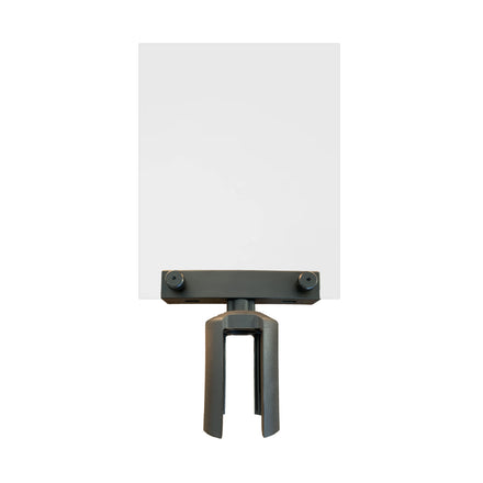 8.5x11 Clear Paper Sign Holder for CCW Series Retractable Belt Barriers