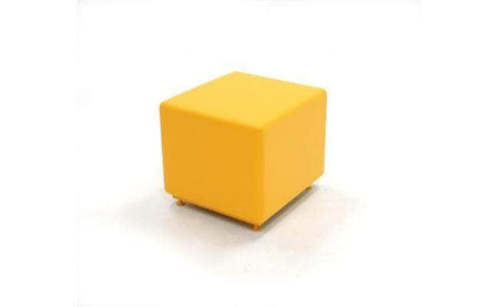 Simplistic Modern Square Backless Park Bench - Crowd Control Warehouse