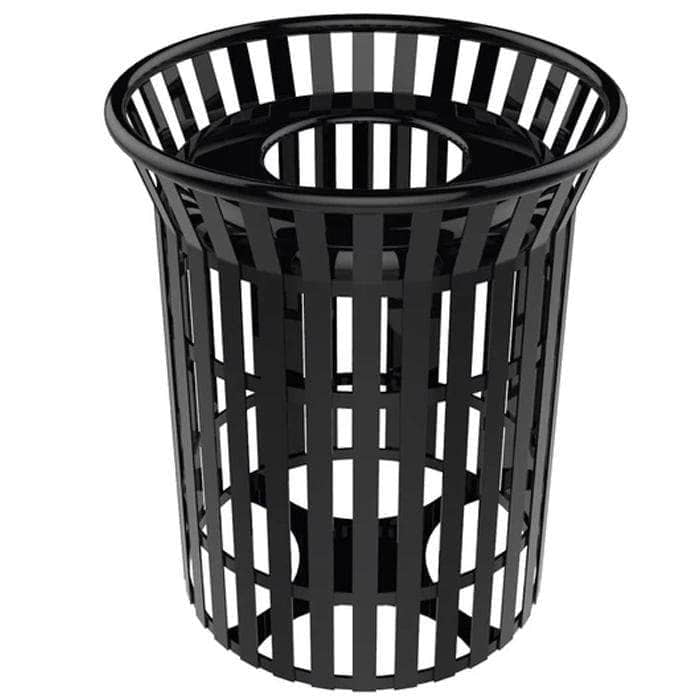 Skyline Trash Receptacle - 32 Gallon Capacity - Crowd Control Warehouse