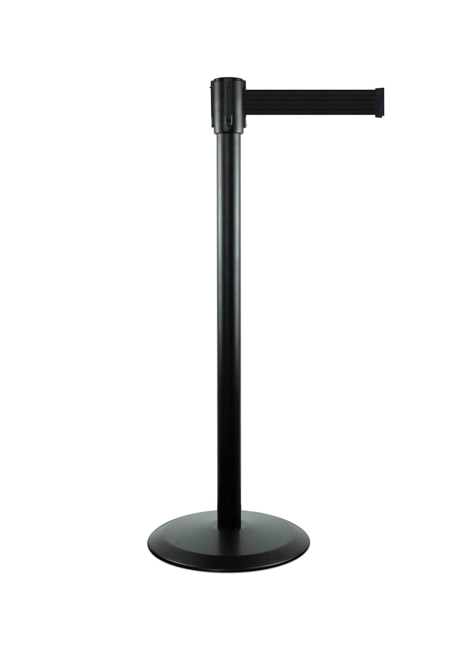 Slimline Tensabarrier Post, 7.5 Ft. Belt - Tensabarrier 890 - Crowd Control Warehouse
