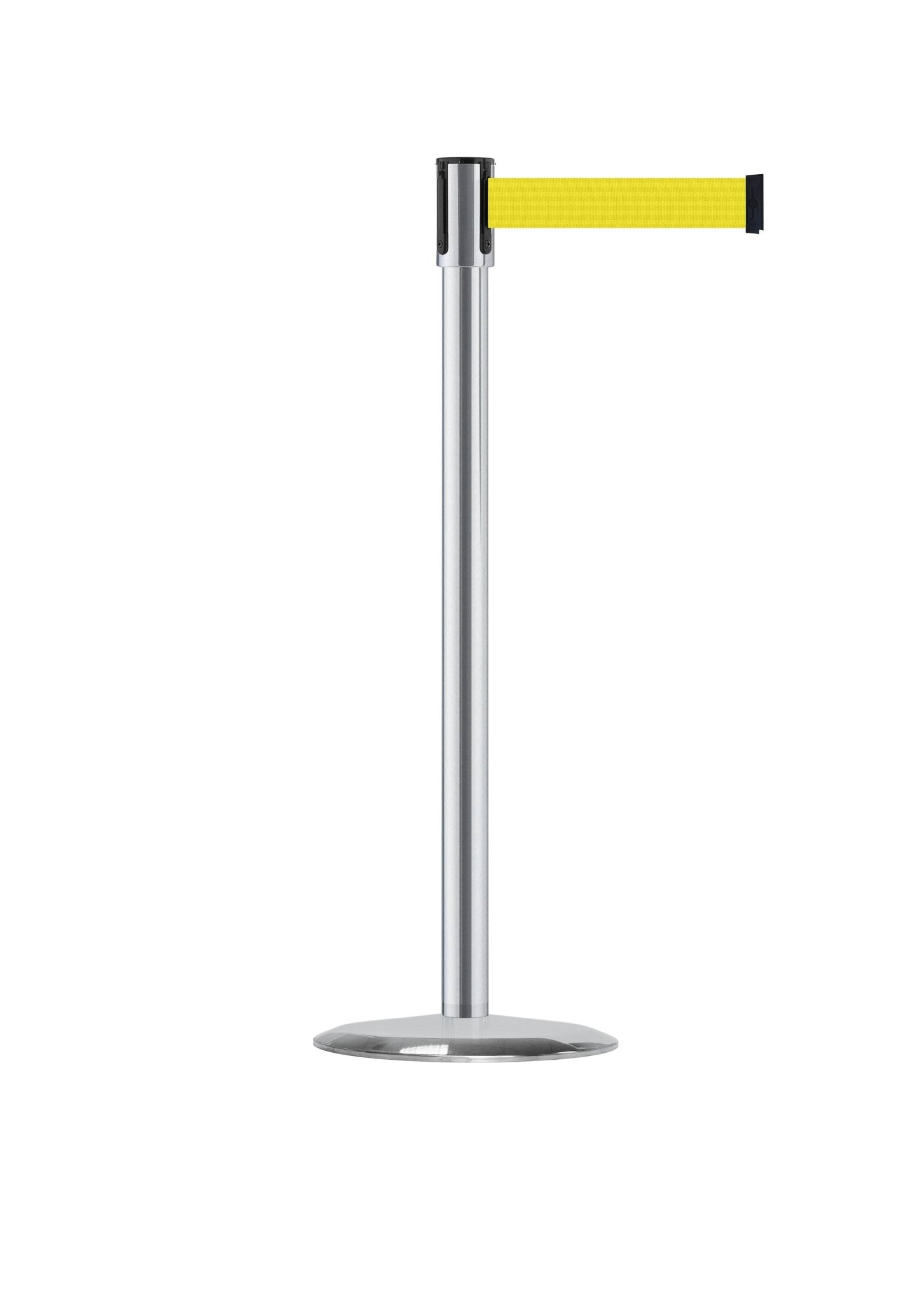 Slimline Tensabarrier Post, 7.5 Ft. Belt - Tensabarrier 890 - Crowd Control Warehouse