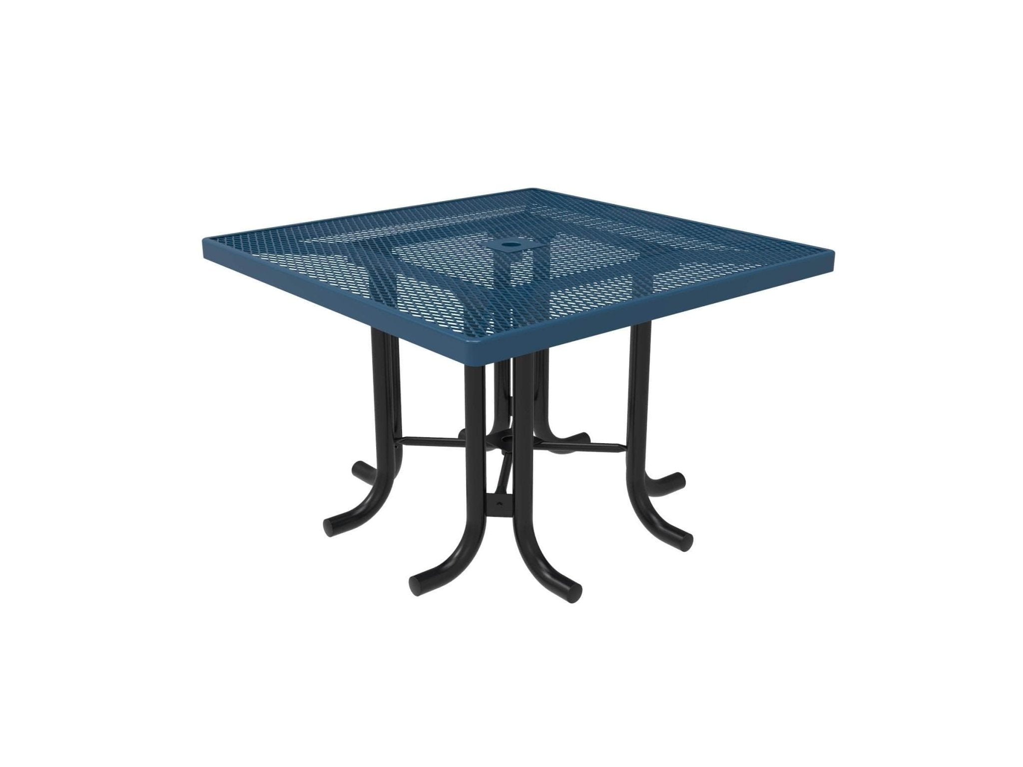 Square Patio Table - Diamond Pattern - Crowd Control Warehouse