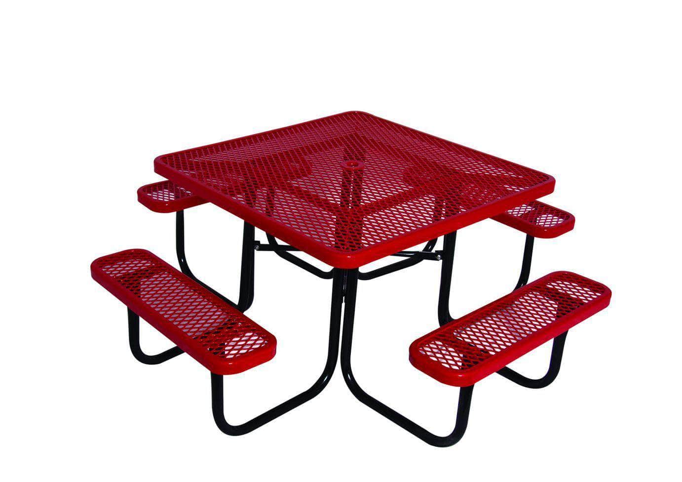 Square Table - 4 Seats - 46 In. - Crowd Control Warehouse