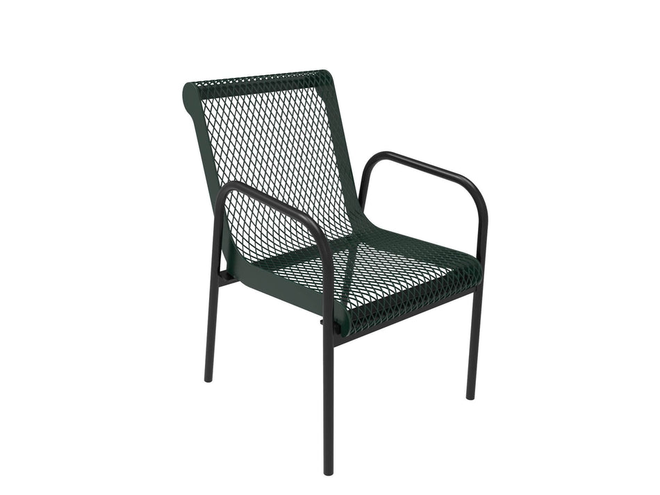 Stacking Chair - Diamond Pattern