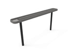 Standard Park Bench without Back - Diamond Pattern - Crowd Control Warehouse