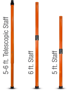 Rigid Stop/Slow Paddle Sign with Handle & Staff