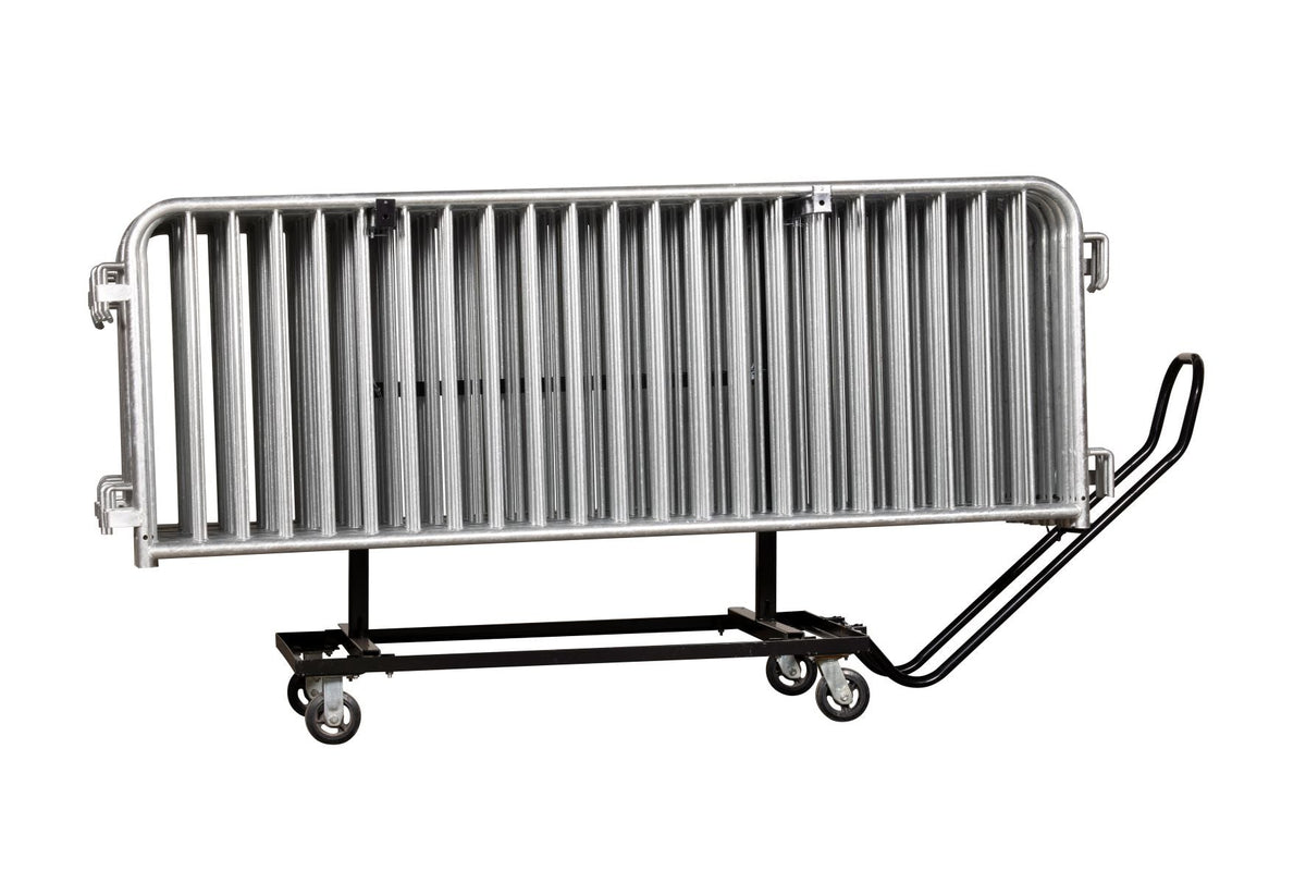 Storage Cart for Angry Bull Barricades, 30 Unit Capacity - Crowd Control Warehouse