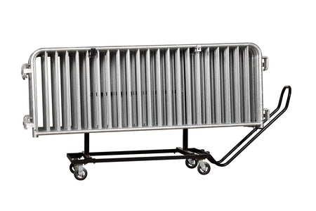 Storage Cart for Angry Bull Barricades, 30 Unit Capacity - Crowd Control Warehouse