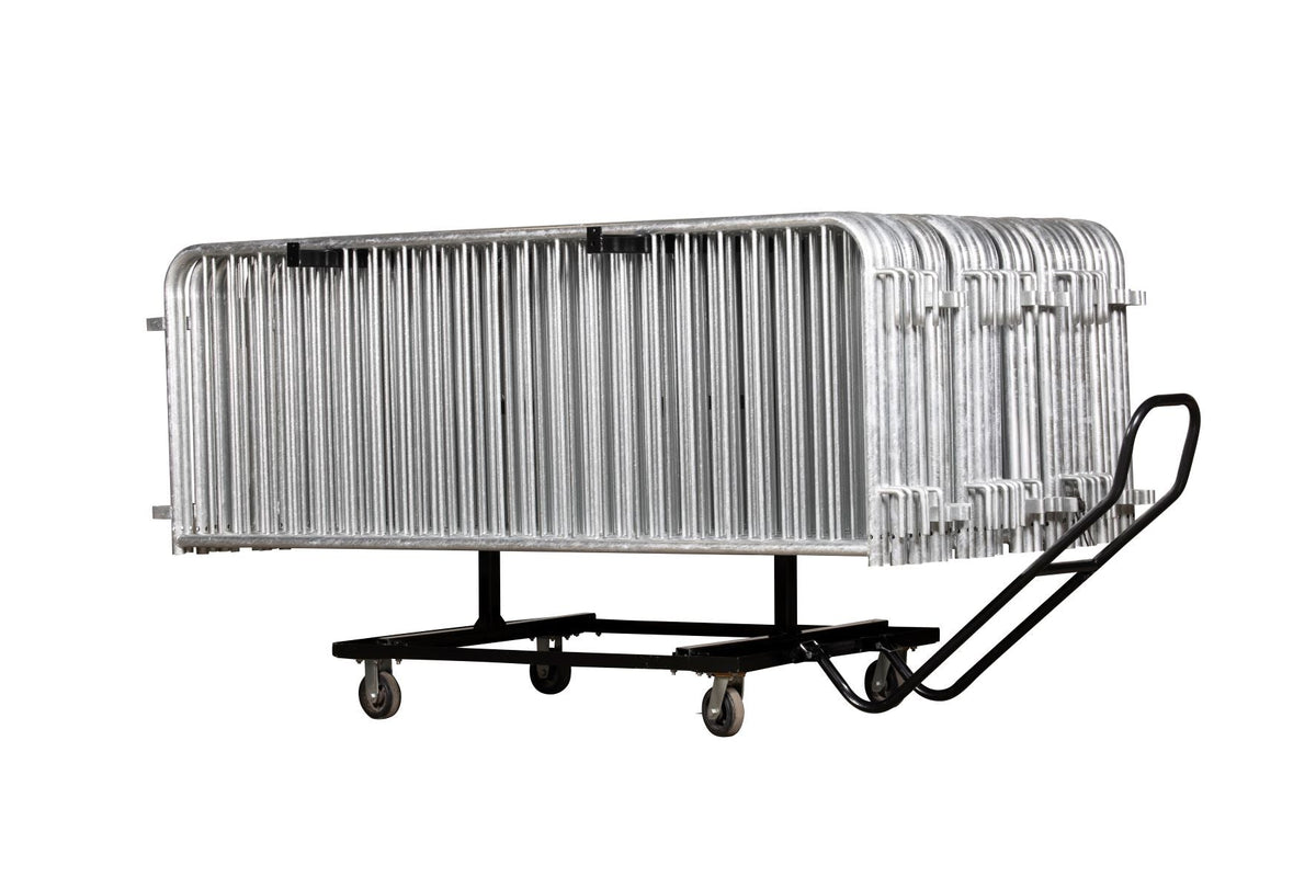 Storage Cart for Angry Bull Barricades, 30 Unit Capacity - Crowd Control Warehouse