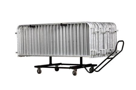 Storage Cart for Angry Bull Barricades, 30 Unit Capacity - Crowd Control Warehouse