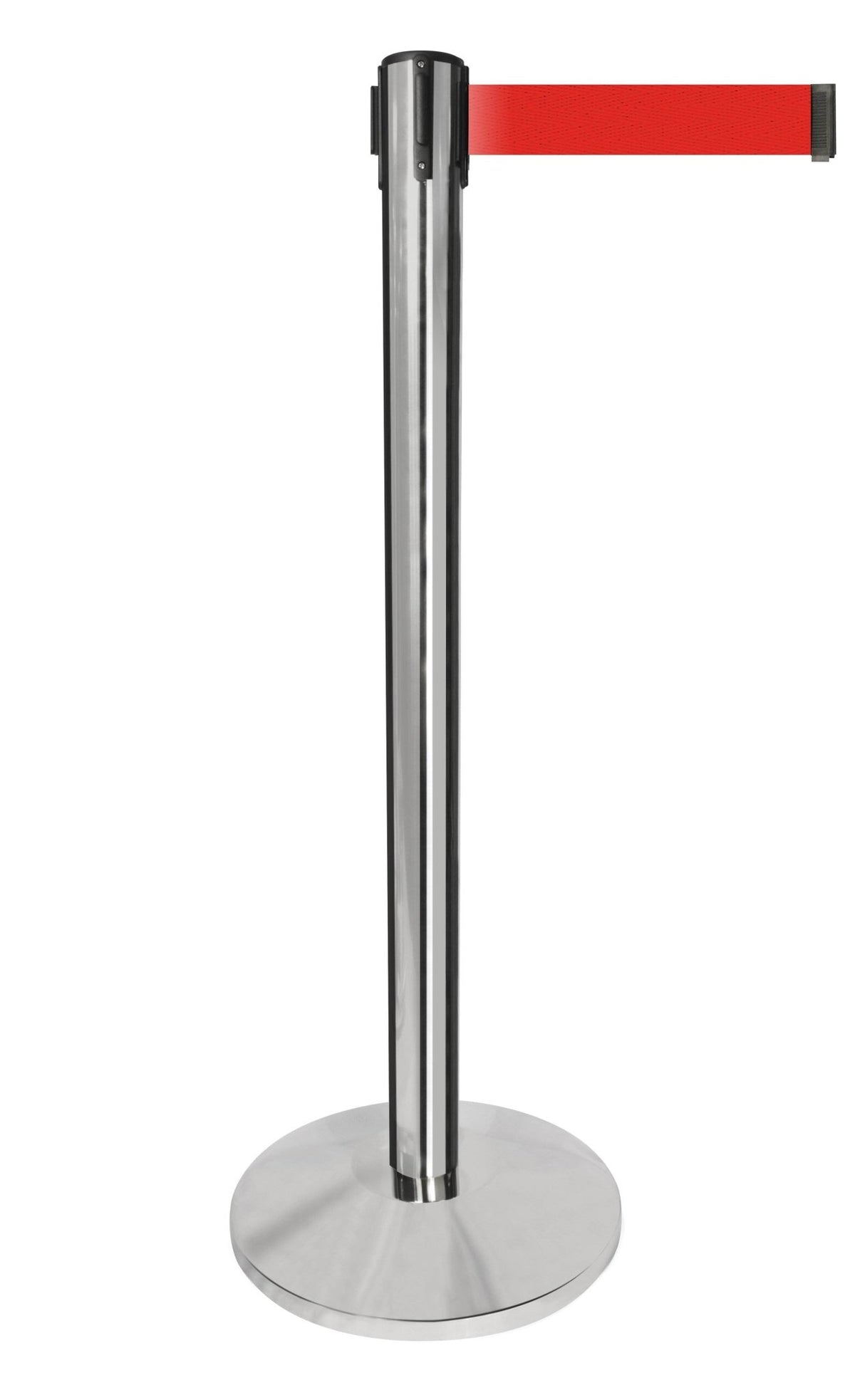 Tensabarrier PLUS Post - 10 Ft. Belt - Crowd Control Warehouse