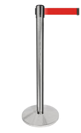 Tensabarrier PLUS Post - 10 Ft. Belt - Crowd Control Warehouse